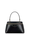 Givenchy Vanity Antigona Leather Handbag With Lettering Logo On The Front In Black