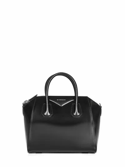 Givenchy Black Leather Small Antigona Handbag