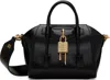 Givenchy Black Antigona Toy Lock Bag In 001-black
