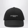 Givenchy Black Baseball Cap With Logo In Black