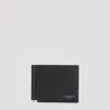 Givenchy Black Bill Clip Calf Leather Wallet In Black