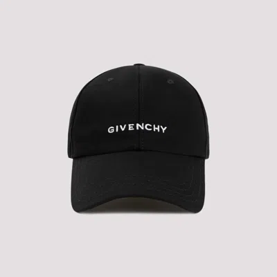 GIVENCHY BLACK BLACK EMBROIDERED CAP