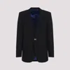 Givenchy Veste Slim En Laine Avec Clip 2g In Black