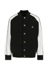 Givenchy Black Bomber Jacket For Boy With Logo In Black