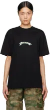Givenchy Dragon Artwork Crew Neck T-shirt In 004-black/white