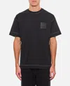 Givenchy 4g Patch Crewneck T-shirt In Black