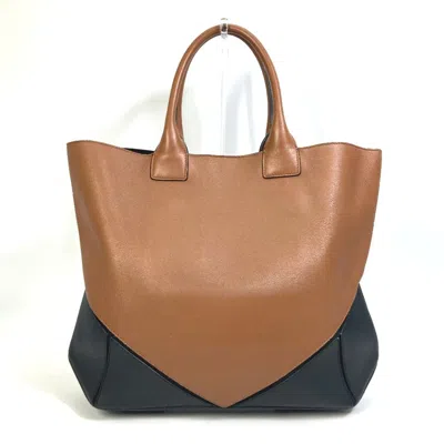 Pre-owned Givenchy Black Brown Handbag Shoulder Bag Tote Bag () In Black, Brown