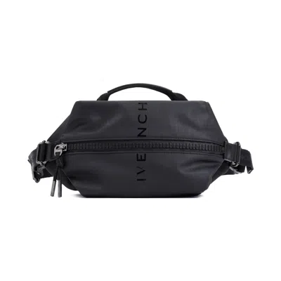Givenchy Black C-zip Bumbag For Men