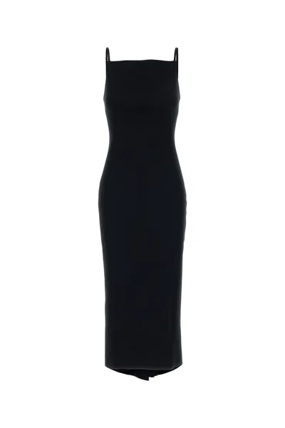 Givenchy Midi Tailored Dress In Black