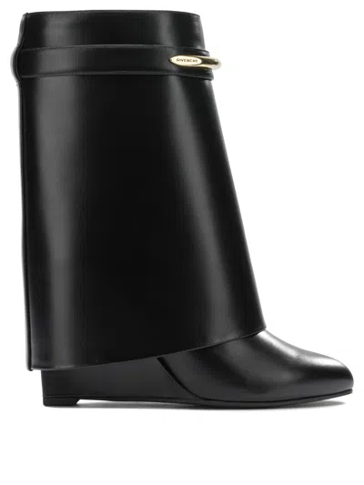 Givenchy Black Calf Leather Boots