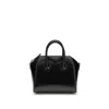 Givenchy Leather Handbag With Logo On The Front In Black
