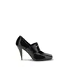 Givenchy Square Toe Patent Pumps In Black