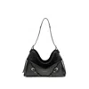 Givenchy Women Large Voyou Shoulder Bag In Shiny Leather