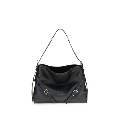 Givenchy Black Calf Leather Bos Taurus Shoulder Women's Bag