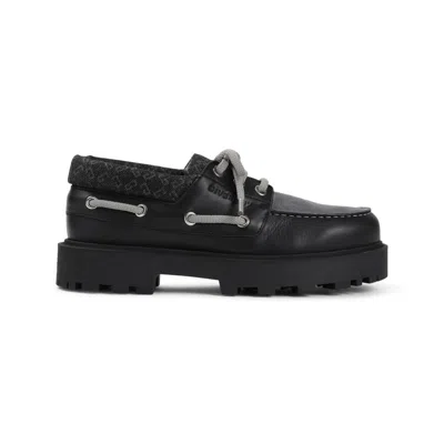 GIVENCHY GIVENCHY BLACK CALF LEATHER LOAFERS