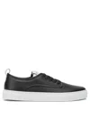 Givenchy Stylish Calf Leather Sneakers For Men In Black
