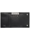 Givenchy Black Calf Leather Wallet In Black
