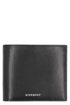 Givenchy Black Calf Leather Wallets In Black