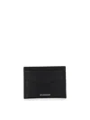 Givenchy Smooth Leather Cardholder In Black