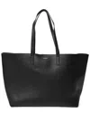 Givenchy Black Calfskin Leather Shopping Tote (authentic Pre-loved) In Black