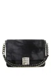 Givenchy Multicolor Canvas 4g Shoulder Bag In Black