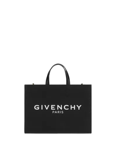 Givenchy Black Canvas Medium G-tote Bag