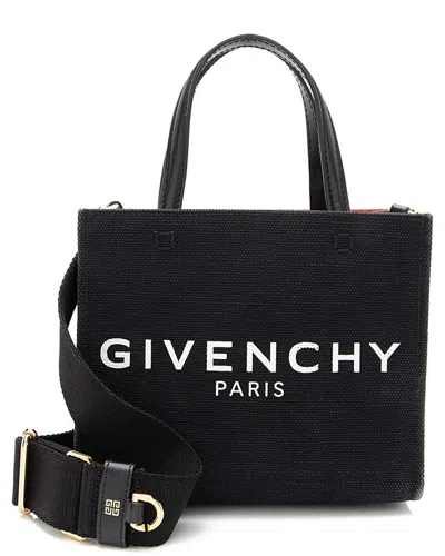 Givenchy Black Canvas Mini G Shopper Tote (authentic Pre-loved)