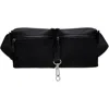 Givenchy Black Cargo Canvas Belt Bag In Black