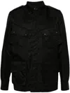 Givenchy Black Cargo-pocket Jacket In 001 Black