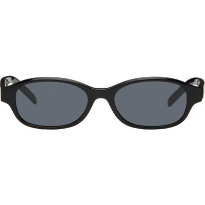 Givenchy Black City Sunglasses In Shiny Black / Smoke