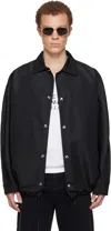Givenchy Black Coach Jacket In Black