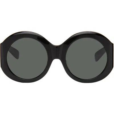 Givenchy Black Cocoon Sunglasses In Shiny Black / Smoke