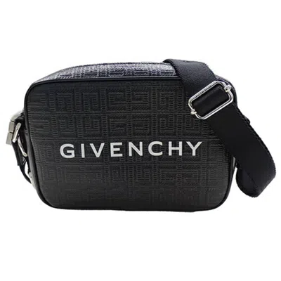 Pre-owned Givenchy Black Cotton Acrylic Elastane Shoulder Bag ()