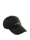 Givenchy Paris Embroidered Cap In Cotton In Black