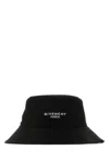 Givenchy Black Logo Bucket Hat In Black