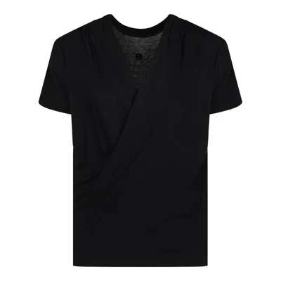 Givenchy Black Cotton Clothing T-shirts And Polos