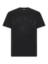 Givenchy Men Cotton T-shirt In Black