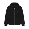 Givenchy Men Boxy Fit Hoodie With Zip And Pocket Base In Black