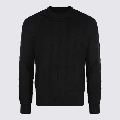 Givenchy Black Cotton Knitwear