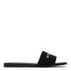 Givenchy Slipper 4g Slipper-mule In Black Cotton In Black