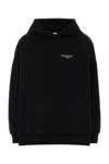 Givenchy Oversized Hooded Sweatshirt Kangaroo Pocket In Black