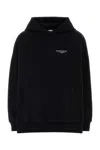 Givenchy Oversized Hooded Sweatshirt Kangaroo Pocket In Black