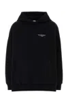 Givenchy Black Cotton Oversize Sweatshirt In Black