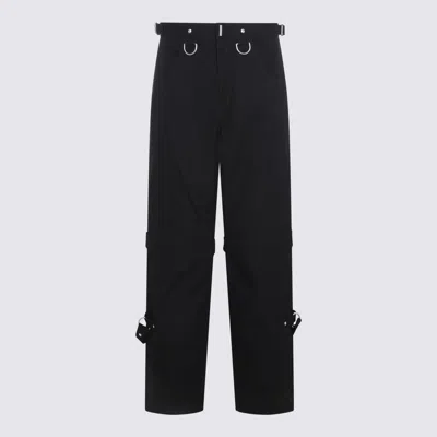 GIVENCHY BLACK COTTON PANTS