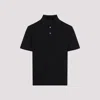 Givenchy Men Black Polo Shirt With Logo Embroidery On The Front In Cotton Man In Black