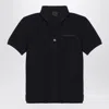 Givenchy Boys Black Kids Logo-print Short-sleeved Cotton Polo Shirt 4-12 Years In Black