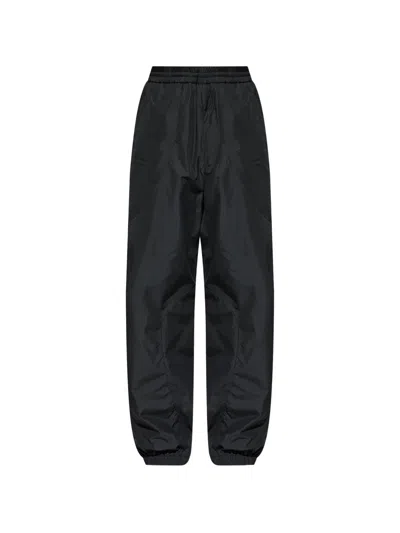 GIVENCHY GIVENCHY BLACK COTTON POLYESTER TROUSERS
