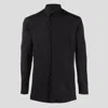 Givenchy Logo Engraved Metal Clip Long-sleeved Shirt