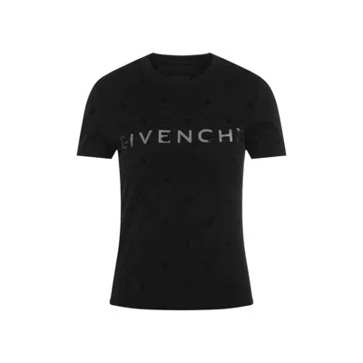 Givenchy Black Cotton Short Sleeves T-shirt