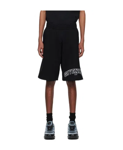 Givenchy Black Cotton Shorts